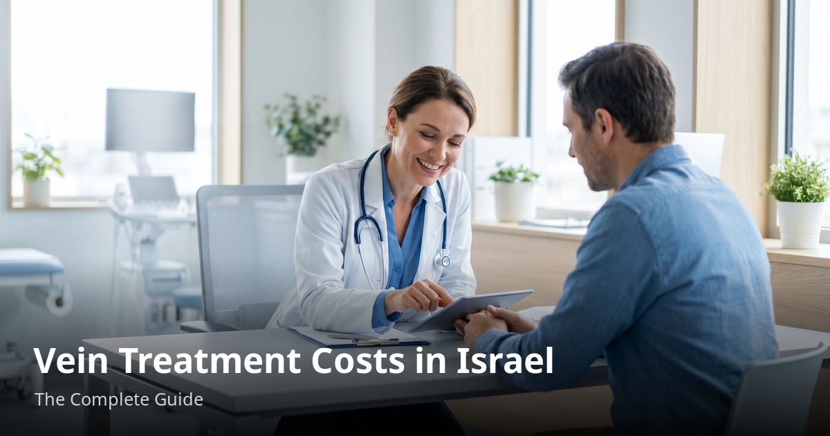 Read more about the article How Much Does Varicose Vein Treatment Cost in Israel? The Complete Guide
